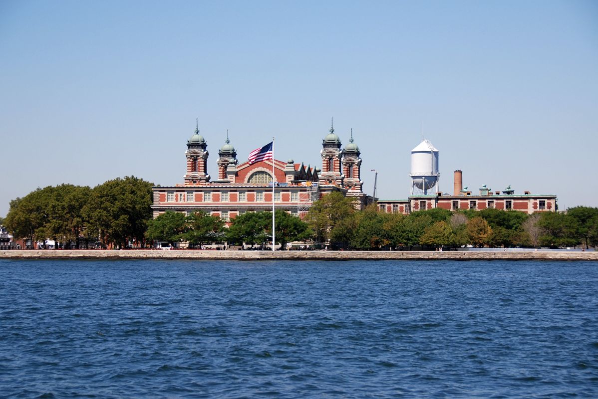11-03 Ellis Island Main Immigration Station Building From Cruise Ship